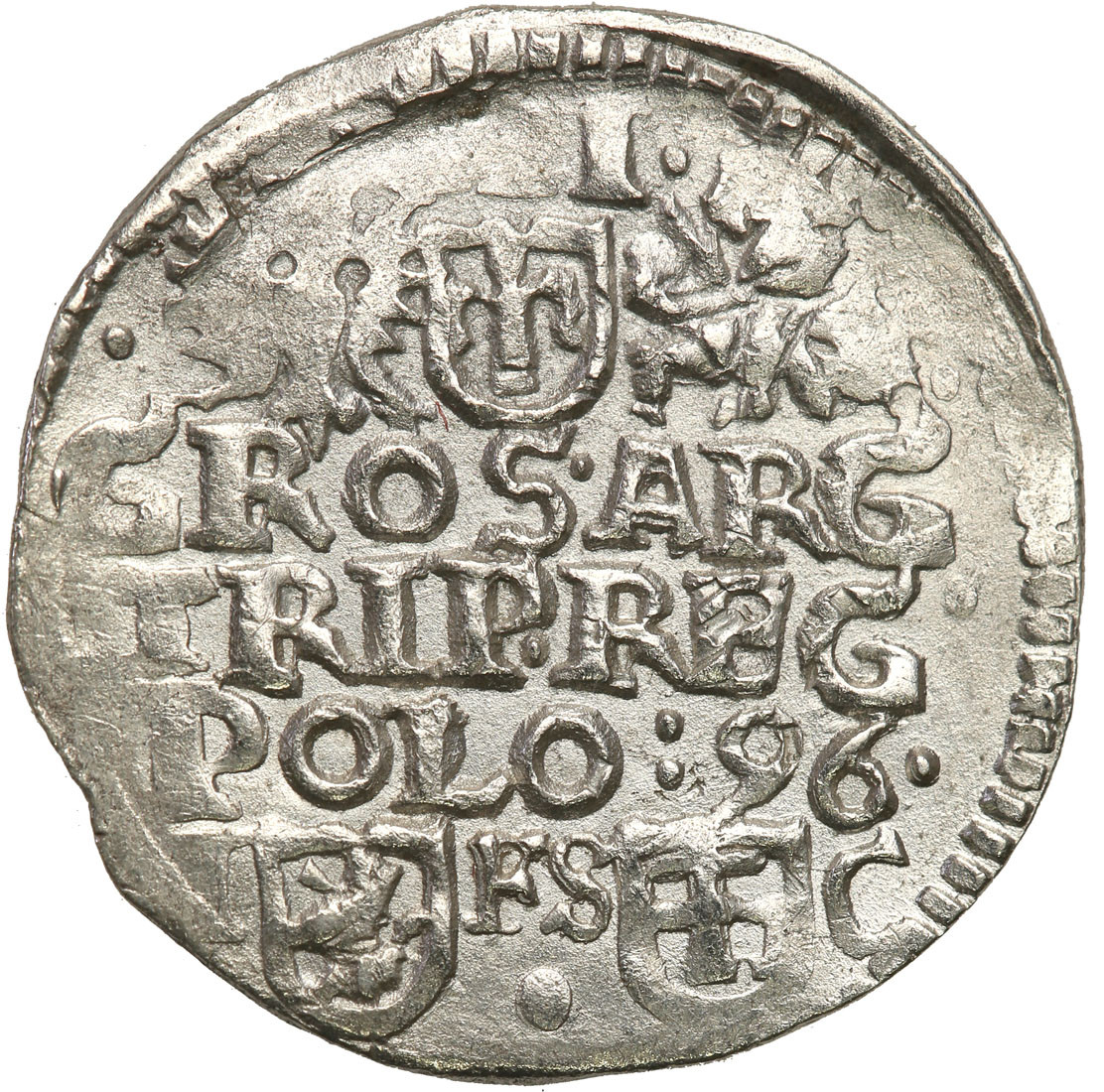Zygmunt III Waza. Trojak (3 grosze) 1596, Bydgoszcz - Nienotowany
